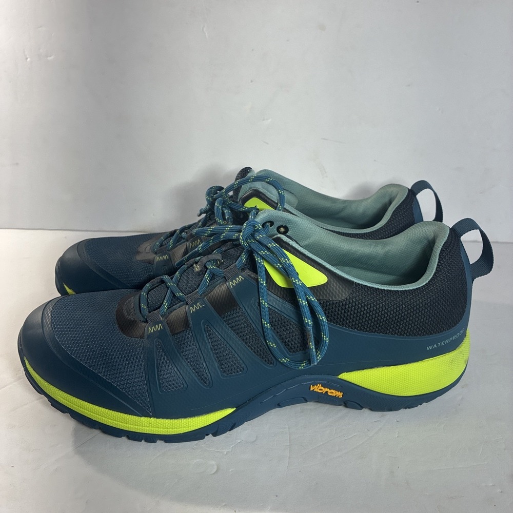 Dansko Phylicia Womens 37/ 6.5 Blue Teal Waterproof Vibram Hiking Sneakers Shoes